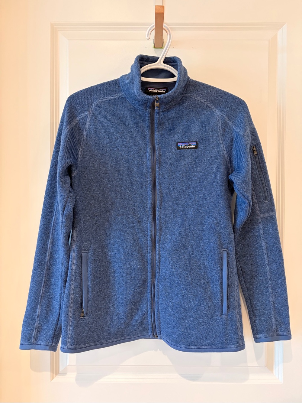 Patagonia Blue Women’s Better Sweater Fleece Jacket / Full Zip / Size SMALL